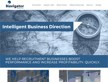 Tablet Screenshot of navigatorconsult.com